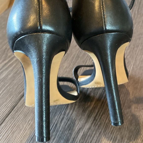 Vince Camuto stilettos. Size 11. Black open toe, ankle strap. - Picture 9 of 12